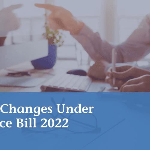 PRSA Changes Under Finance Bill 2022